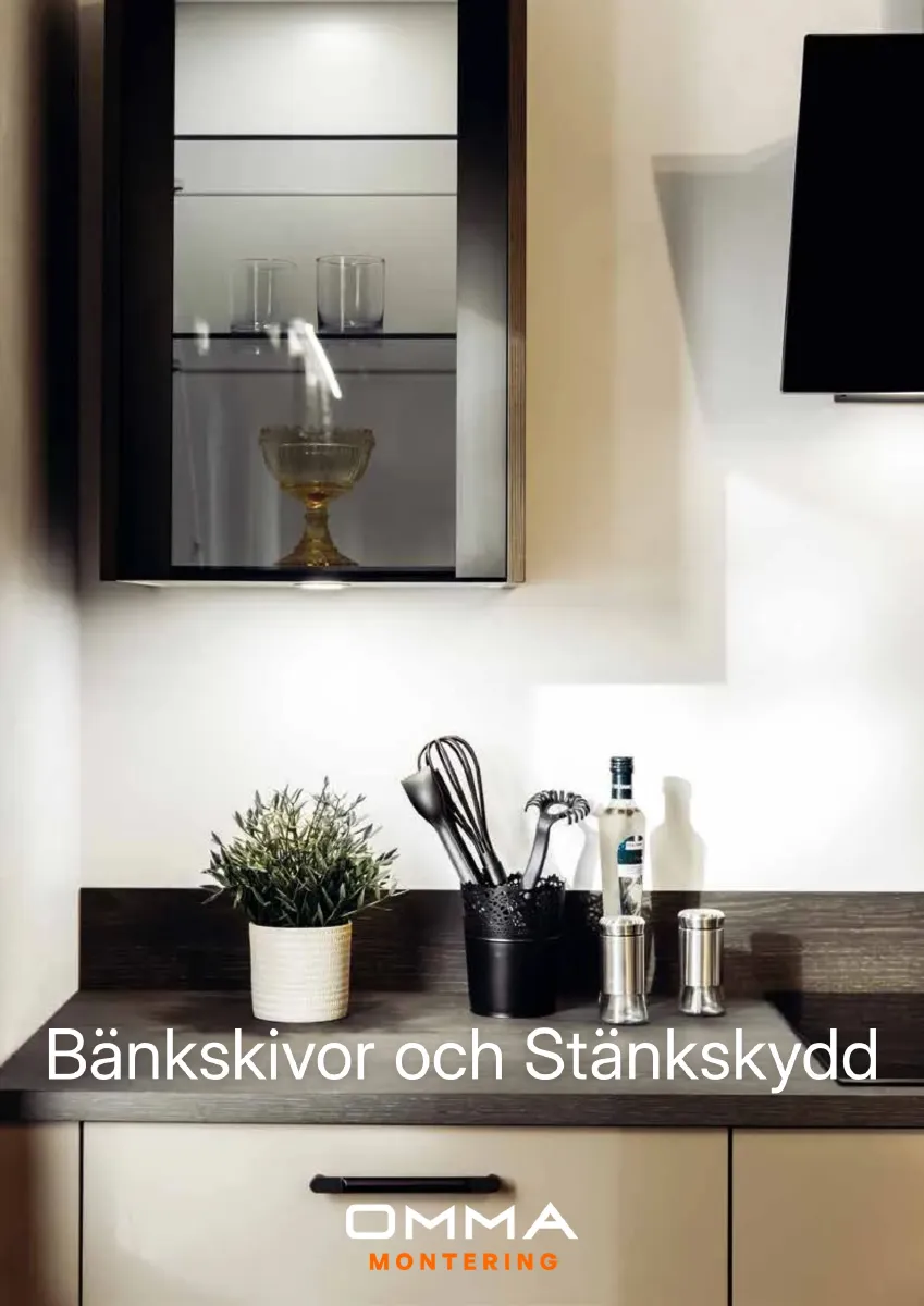 Bänkskivor - Stänkskydd