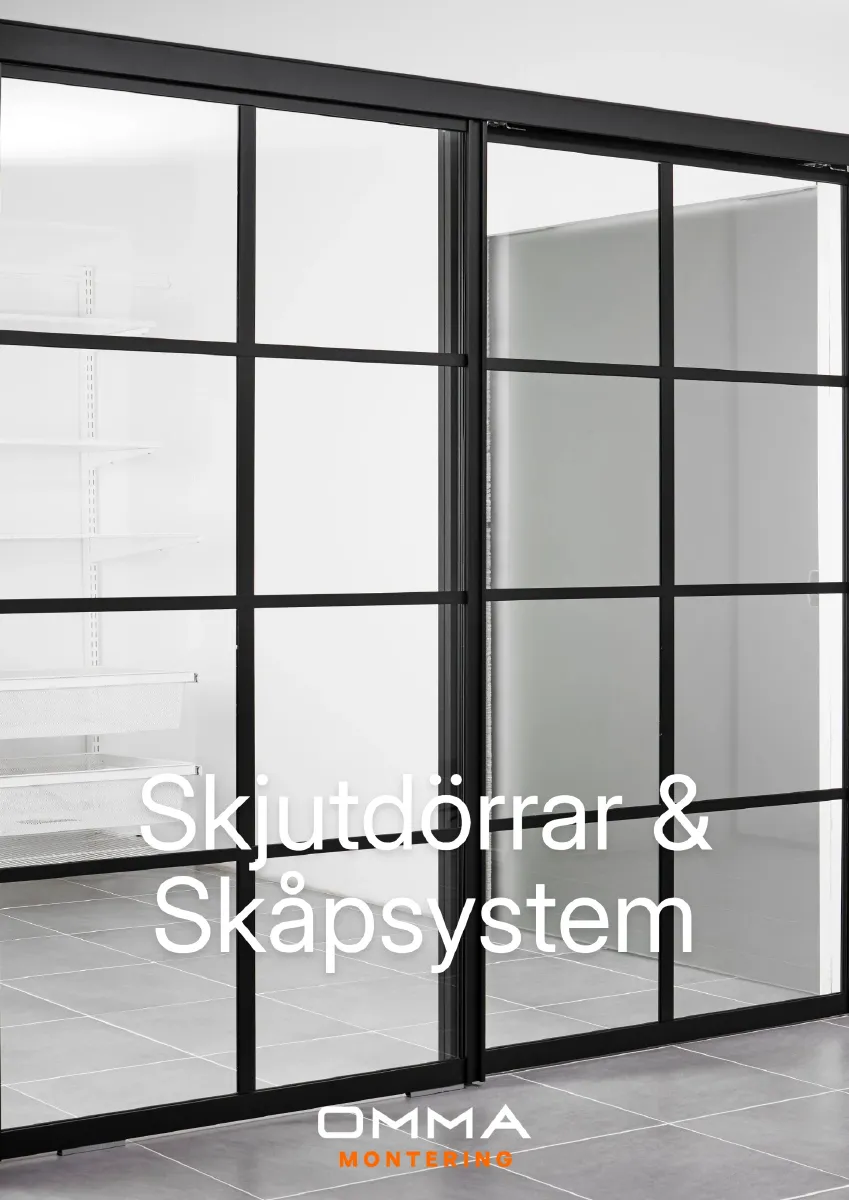Skjutdörrar och Skåpsystem&nbsp;